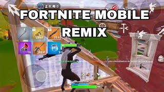 PRIMEIRA PARTIDA FORTNITE MOBILE CAPÍTULO 2 REMIX RANKEADA [upl. by Ariamoy]