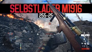 Selbstlader M1916 25525  Battlefield 1 [upl. by Fiona]