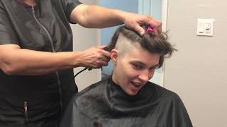 Dolche LV Amazing Undercut Pixie Bowl Cut YT Original [upl. by Oswald]