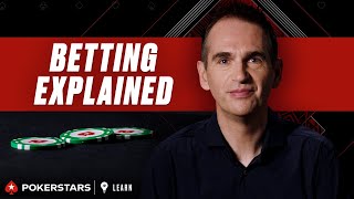 How To Bet In Poker  PokerStars Learn [upl. by Ellehcit]