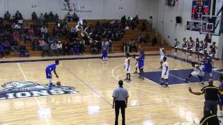 PG County Boys Middle School Basketball Championship 201415 Tasker vs Madison 11015 [upl. by Blaire]