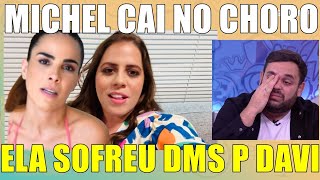 BATE PAPO APRESENTADORA APARECE COM WANESSA E MICHEL CAI NO CHORO quotMDS ELA SOFREU MT [upl. by Anazraf101]