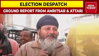 Punjab Polls 2022 Political Pulse Of Amritsar amp Attari  Election Despatch With Preeti Choudhry [upl. by Jacoba]