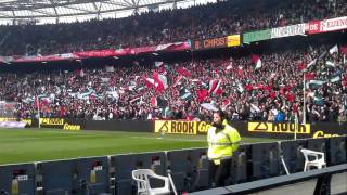 Feyenoord  Ajax 29 januari Vak W1 HD [upl. by Shakti154]