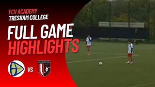 Tresham College vs FCV Grace Dieu [upl. by Sexela434]