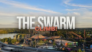 SWARM CLIMB at THORPE PARK is the ULTIMATE Adrenaline Rush [upl. by Conover]