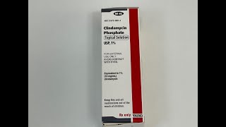 Clindamycin Phosphate Topical Solution Unboxing [upl. by Poirer953]