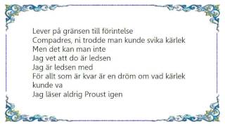 Håkan Hellström  Klubbland Lyrics [upl. by Lilybelle]