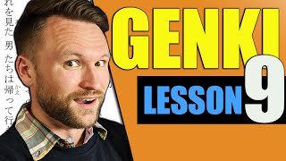 【N5】Genki 1 Lesson 9 Grammar Made Clear  Japanese SHORT FORM Past Tense [upl. by Sabsay396]