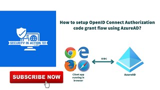 How to setup OpenID Connect Authorization code grant flow using AzureAD [upl. by Euv]