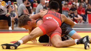 🤼  Wrestling  German Championships 2022 Mens Freestyle  57kg Bronze  HOLSTEIN vs DAUSTER [upl. by Melvina]