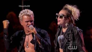 Miley Cyrus and Billy Idol  Rebel Yell Live iHeartRadio Music Festival 2016 [upl. by Lochner]