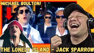 FIRST Time Checking out THE LONELY ISLAND  Jack Sparrow Ft MICHAEL BOULTON  Reaction [upl. by Anaiuq]