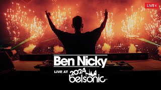 Ben Nicky LIVE at Belsonic 2024 Belfast FULL 4K SET [upl. by Urita]