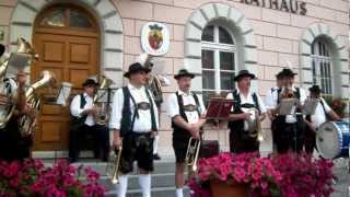 Bayerwaldkapelle Zwiesel  Zwieseler Grenzlandfest 2012 [upl. by Buchbinder59]