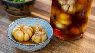 Sweet Pickled Garlic Recipe [upl. by Maryn]