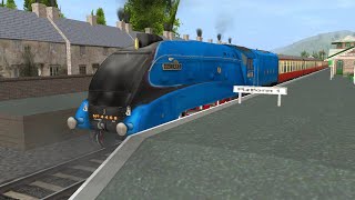 Going 125 MPH with the Mallard  Trainz Driver 2 [upl. by Arted]