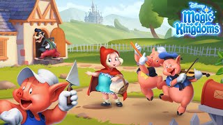 LETS BUY LITTLE RED RIDING HOOD💎  Disney Magic Kingdoms  Silly Symphony Event  1 [upl. by Nayra905]