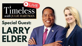 Larry Elder in studio His Life PoliticalGlobal Views and 2024 Predictions [upl. by Nogras]