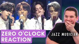 Jazz Musician Reacts BTS  0000 Zero OClock Lyric Video  Live [upl. by Nylirad]