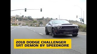 2018 Dodge TwinTurbo Demon from Speedkore [upl. by Chrysa337]