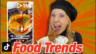 Viral Fall TikTok Food TRENDS  Rosalie Boom 239 [upl. by Culbertson]