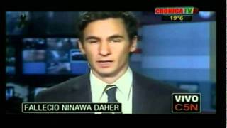 TRAGEDIAS DE FAMOSOS  CRONICA TV  NINAWA DAHER  4 parte [upl. by Ryhpez]