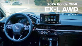 2024 Honda CRV AWD EXL  Overview amp Driving Review [upl. by Correna212]