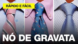 NÓ DE GRAVATA EM 5 SEGUNDOS COMO DAR NÓ EM GRAVATA [upl. by Pratte]