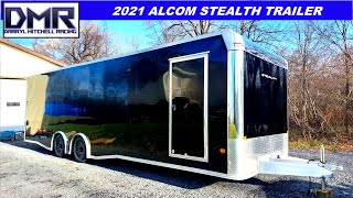 New Stealth Trailer All Aluminum 75x16 Insulated with Windows [upl. by Marba656]