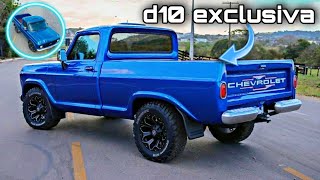 CHEVROLET D10  EXCLUSIVA 🔵 [upl. by Ahsiugal]