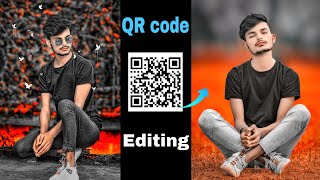 QR CODE PHOTO EDITING  One Click Photo Editing  qr code  photo editing  Snapseed QR Code [upl. by Ardnasirhc480]