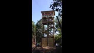 Collin County Adventure Camps new Zipline [upl. by Otreblasiul111]