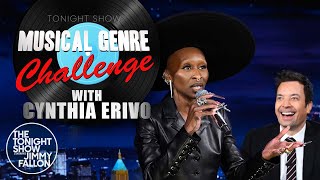 Cynthia Erivo Sings quotThe Sound of Musicquot as RampB Pop in a Broadway Edition of Musical Genre Challenge [upl. by Ehrlich]