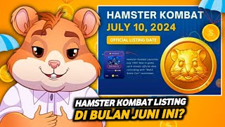 KAPAN TANGGAL LISTING HAMSTER KOMBAT [upl. by Sotsirhc]