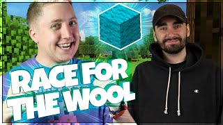 RACE FOR THE WOOL  Minecraft w The Yogscast  130221 [upl. by Weidner751]