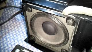 Bose Wave Radio Bass Test [upl. by Sonnnie]