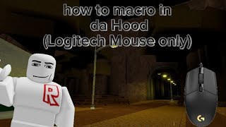 how to macro in da hood [upl. by Noyrb746]