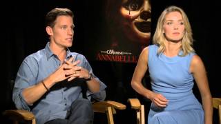 Annabelle Interview  Ward Horton amp Annabelle Wallis 1080 [upl. by Naji]