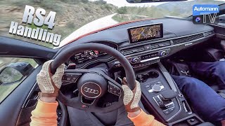 2018 Audi RS4 450hp  DRIVE amp TALK 60FPS [upl. by Rebna]