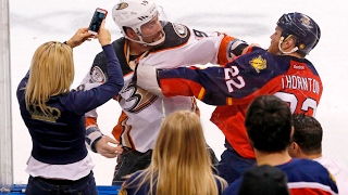 This is why fighting is allowed in pro hockey [upl. by Anaeg209]