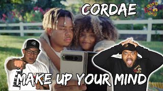 CORDAES TOXIC RELATIONSHIP  Cordae  Make Up Your Mind Reaction [upl. by Aridan399]