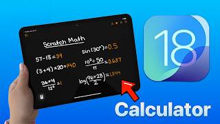 iPadOS 18  new Calculator review [upl. by Shapiro]