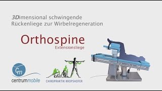 Orthospine Wirbelsäulen Extensionsliege Wirkung [upl. by Aikaj286]