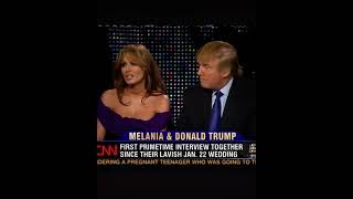 Young Melanie and Donald Trump first interview after wedding youtubeshorts shorts [upl. by Ailyn900]