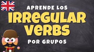 APRENDE LOS IRREGULAR VERBS POR GRUPOS ¡SUPERÚTIL  INGLÉS PARA NIÑOS CON MRPEAENGLISH FOR KIDS [upl. by Jeminah]