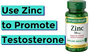 How To Use Zinc to Promote Testosterone Production Review of the Research [upl. by Googins544]