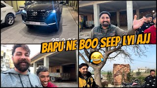 bapu bohout seep lyi ajj sareya di  nawi ranni sundra munde ajj five star gye  Dhillonpreet Vlogs [upl. by Natala]