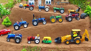 Mini tractor trolley videos  tractor jcb video  jcb video Jcb cartoon  jcb gadi  tractor [upl. by Fagan]