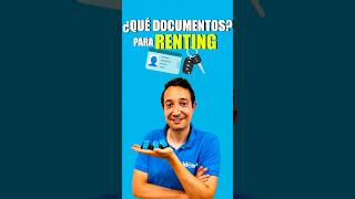 ¿QUÉ DOCUMENTOS NECESITO PARA UN RENTING DE COCHES 🚗📄 [upl. by Fredenburg21]